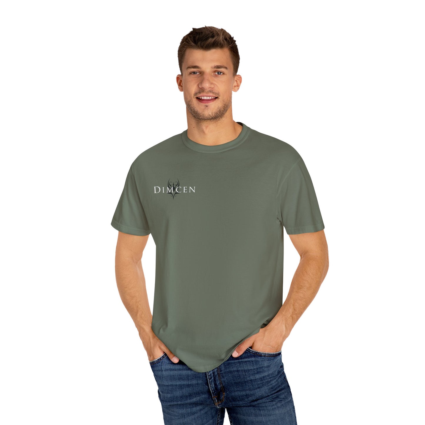 Dimgeen Unisex Garment-Dyed T-Shirt - Casual Streetwear Essential