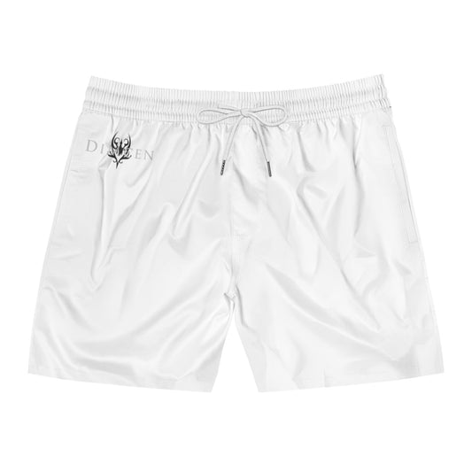 Men's Mid-Length Swim Shorts - Lightweight Beach Wear for Summer Fun