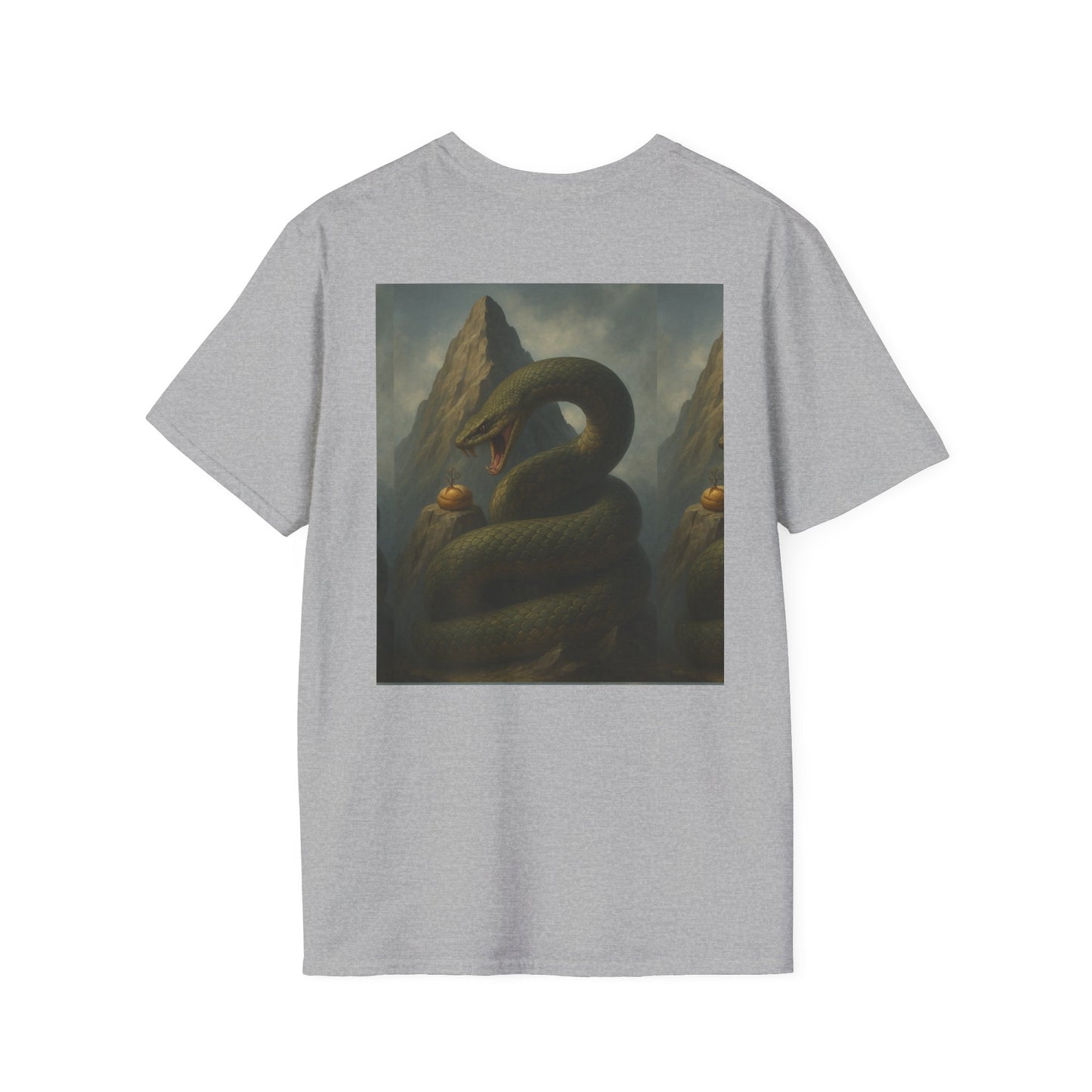 Artistic Unisex Softstyle T-Shirt, Graphic Tee, Trendy Apparel, Casual Wear, Gift Idea, Unique Design, Comfortable Fitting