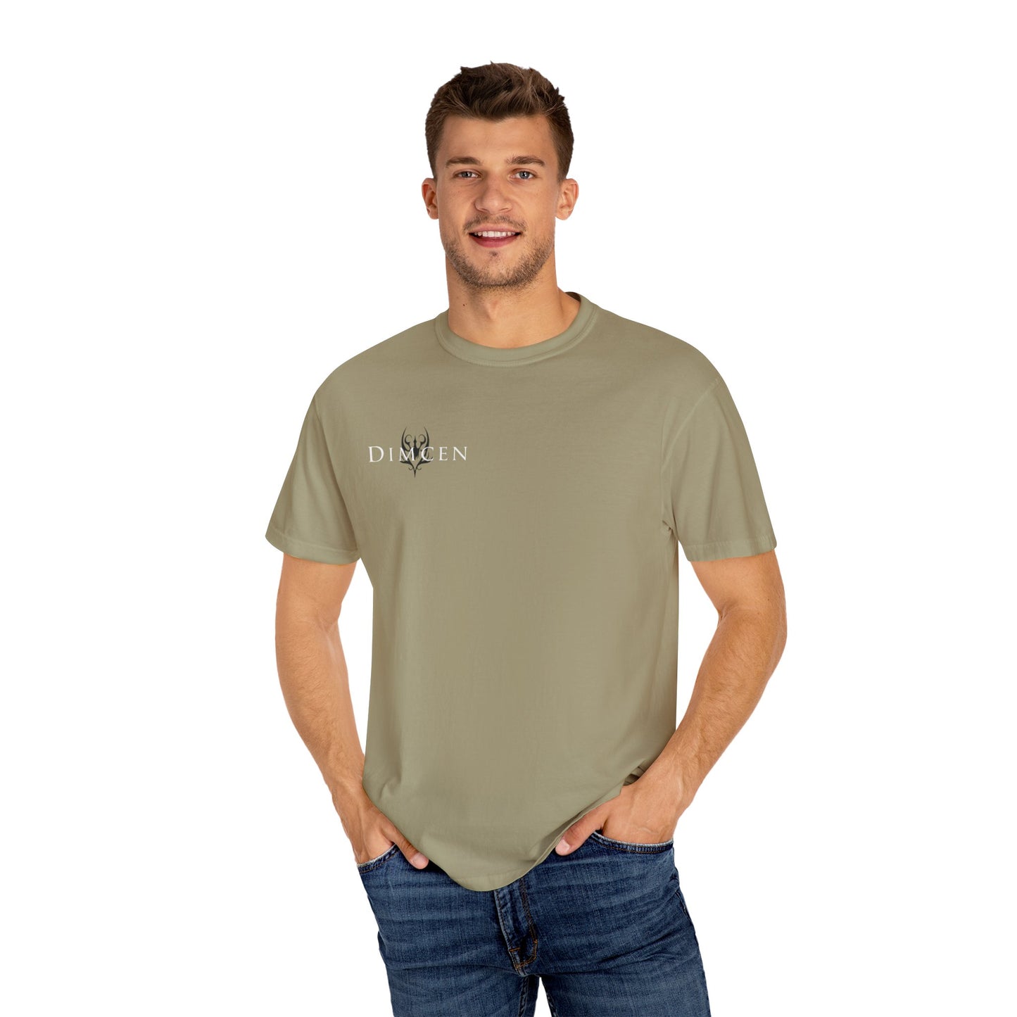 Dimgeen Unisex Garment-Dyed T-Shirt - Casual Streetwear Essential