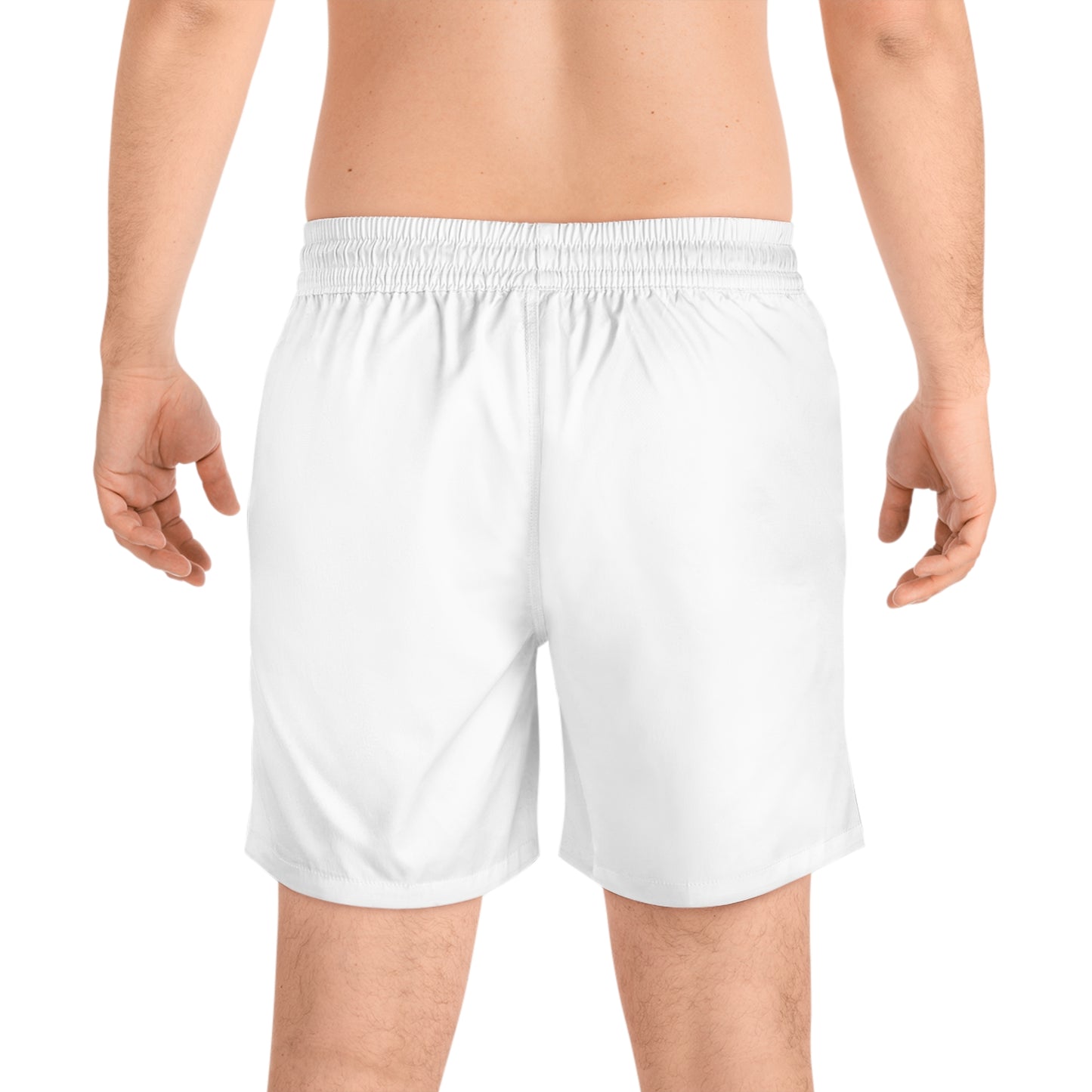 Men's Mid-Length Swim Shorts - Lightweight Beach Wear for Summer Fun