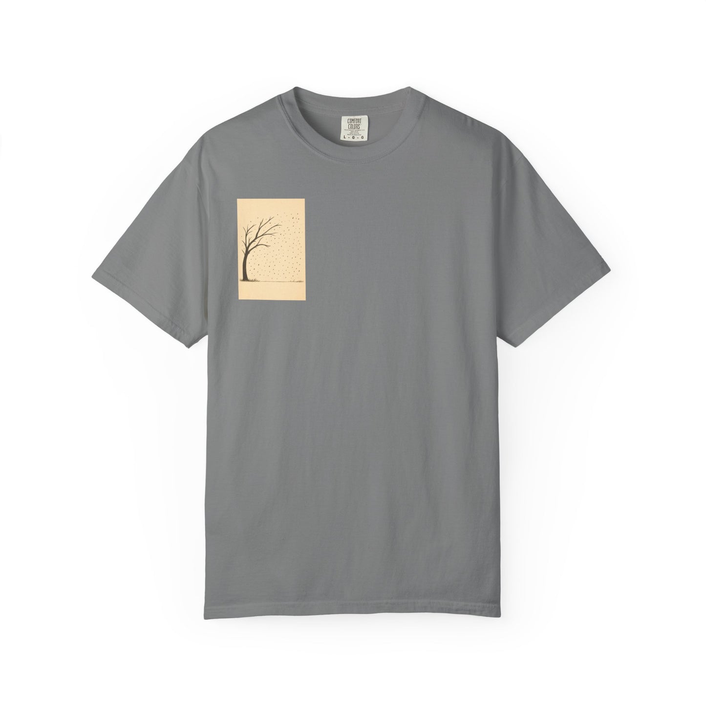 Garment-Dyed Tree Graphic Tee, Nature-Inspired T-Shirt, Unisex Casual Style Top, Eco-Friendly Fashion, Perfect for Outdoorsy Vibes, [...]