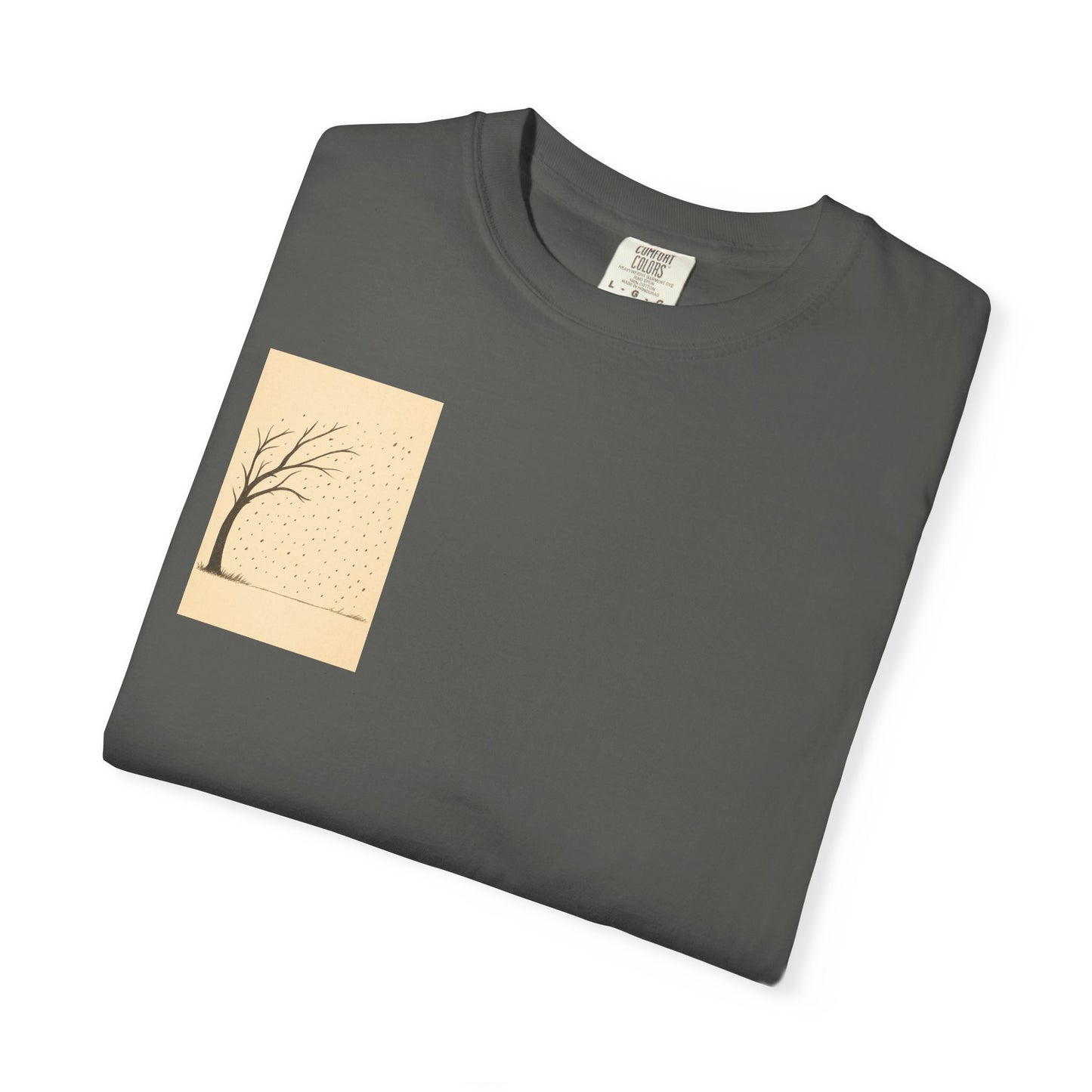 Garment-Dyed Tree Graphic Tee, Nature-Inspired T-Shirt, Unisex Casual Style Top, Eco-Friendly Fashion, Perfect for Outdoorsy Vibes, [...]