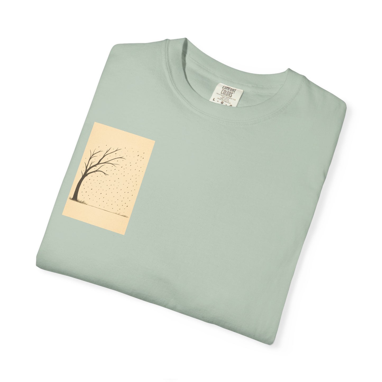 Garment-Dyed Tree Graphic Tee, Nature-Inspired T-Shirt, Unisex Casual Style Top, Eco-Friendly Fashion, Perfect for Outdoorsy Vibes, [...]