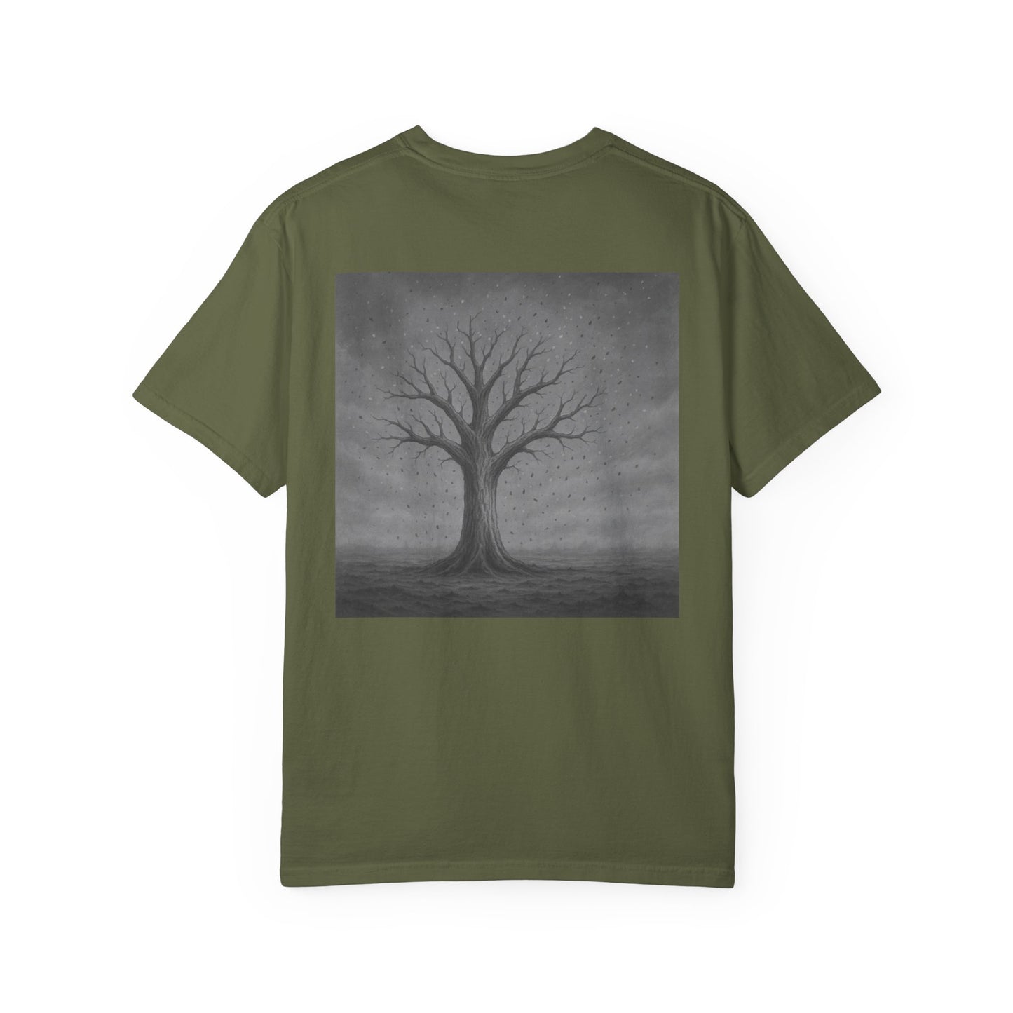 Garment-Dyed Tree Graphic Tee, Nature-Inspired T-Shirt, Unisex Casual Style Top, Eco-Friendly Fashion, Perfect for Outdoorsy Vibes, [...]