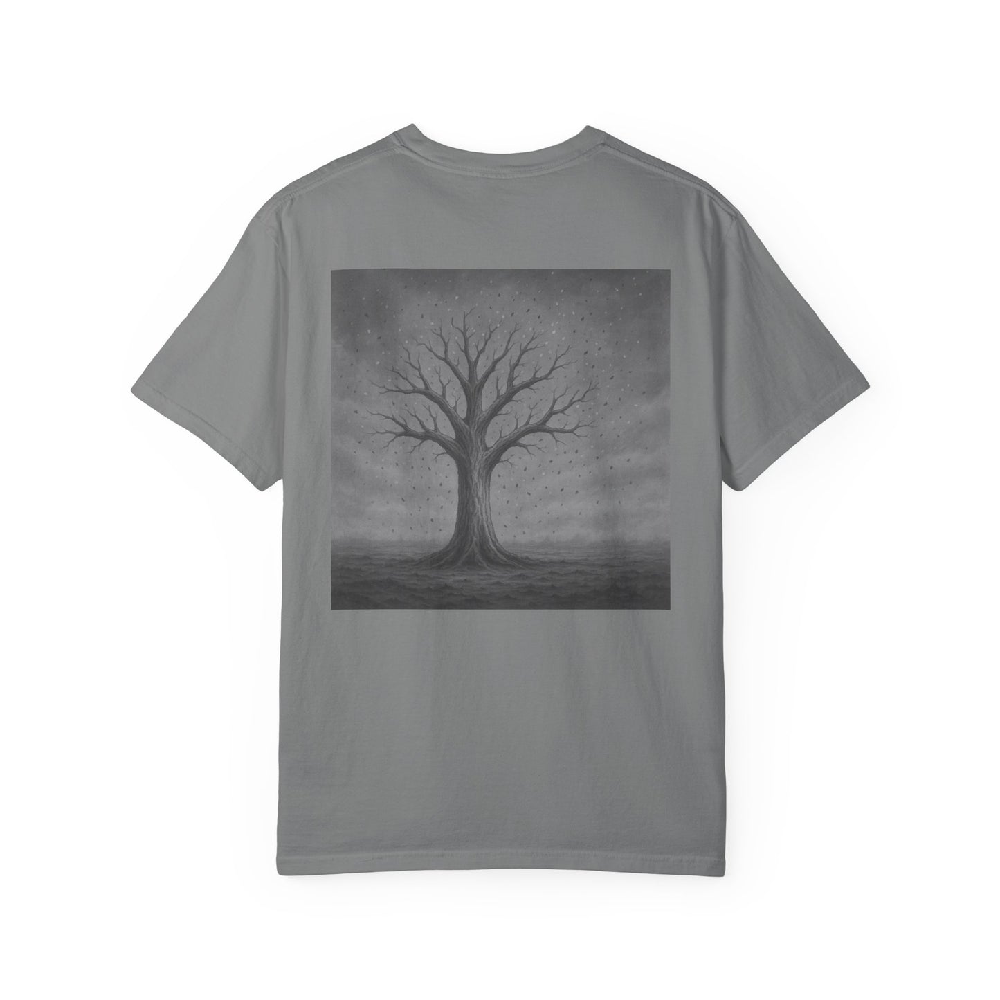 Garment-Dyed Tree Graphic Tee, Nature-Inspired T-Shirt, Unisex Casual Style Top, Eco-Friendly Fashion, Perfect for Outdoorsy Vibes, [...]