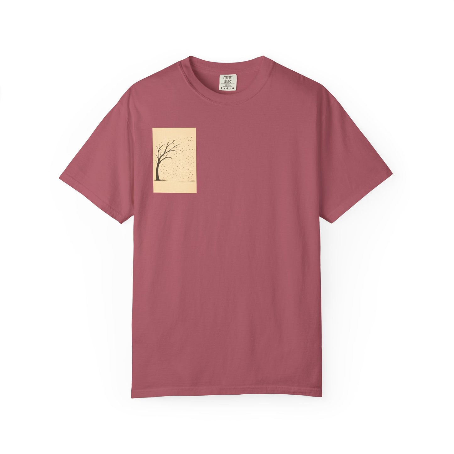 Garment-Dyed Tree Graphic Tee, Nature-Inspired T-Shirt, Unisex Casual Style Top, Eco-Friendly Fashion, Perfect for Outdoorsy Vibes, [...]