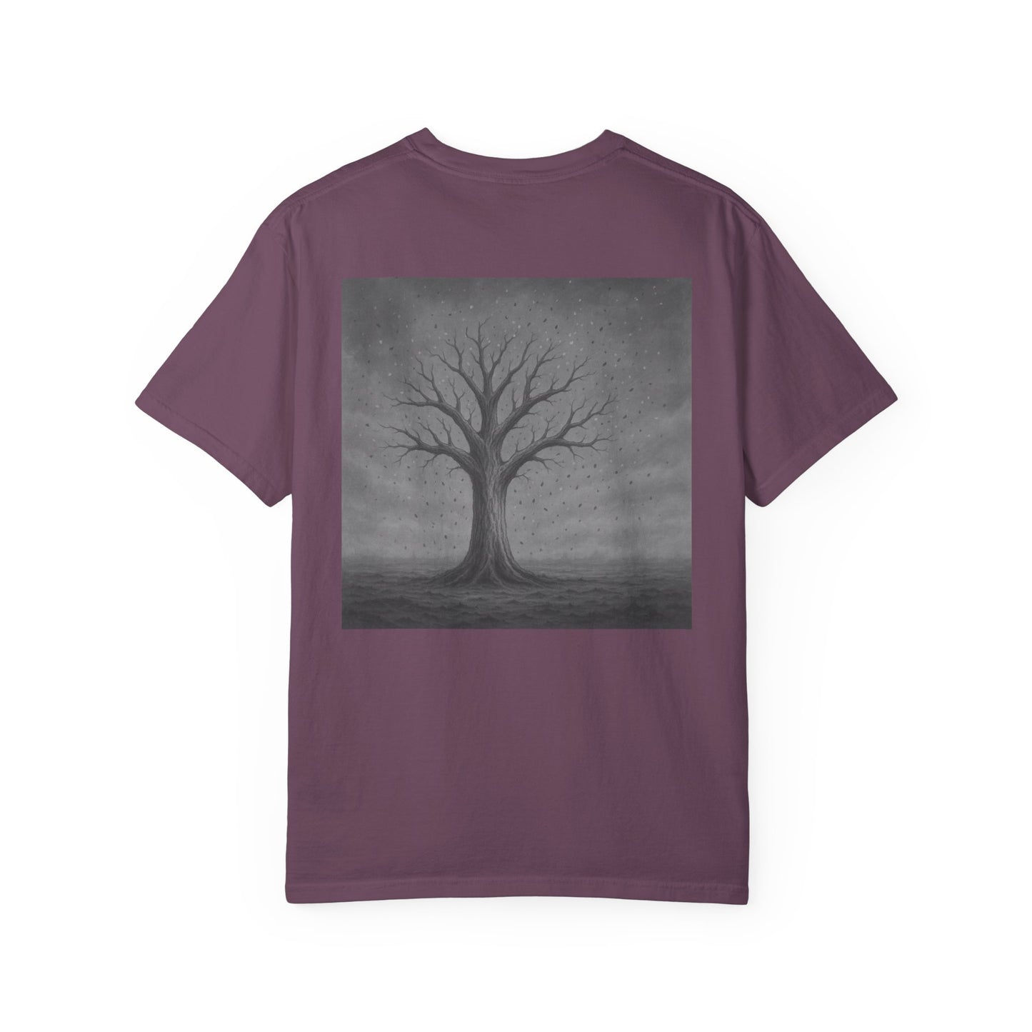 Garment-Dyed Tree Graphic Tee, Nature-Inspired T-Shirt, Unisex Casual Style Top, Eco-Friendly Fashion, Perfect for Outdoorsy Vibes, [...]