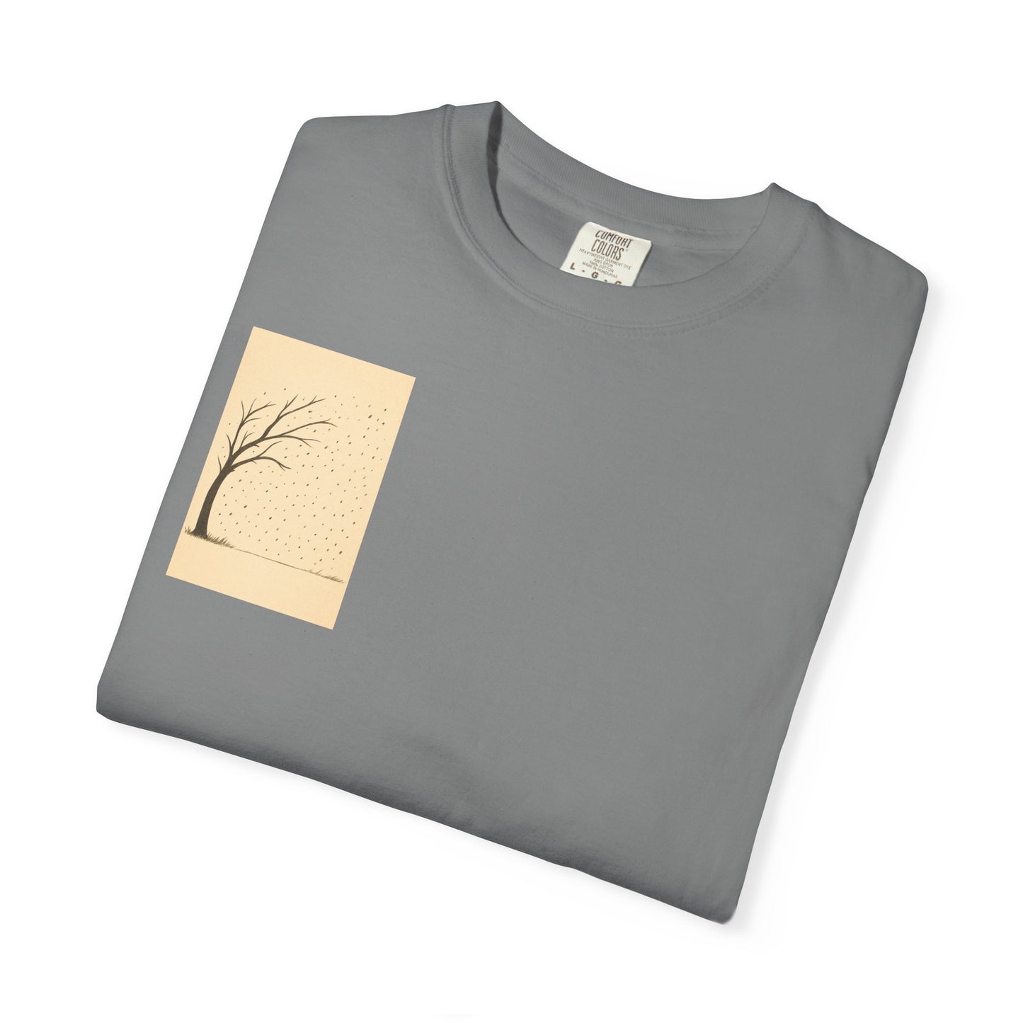 Garment-Dyed Tree Graphic Tee, Nature-Inspired T-Shirt, Unisex Casual Style Top, Eco-Friendly Fashion, Perfect for Outdoorsy Vibes, [...]