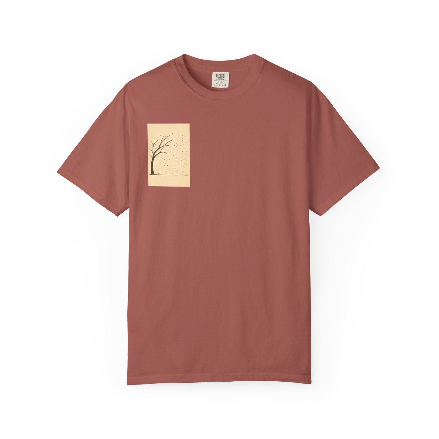 Garment-Dyed Tree Graphic Tee, Nature-Inspired T-Shirt, Unisex Casual Style Top, Eco-Friendly Fashion, Perfect for Outdoorsy Vibes, [...]