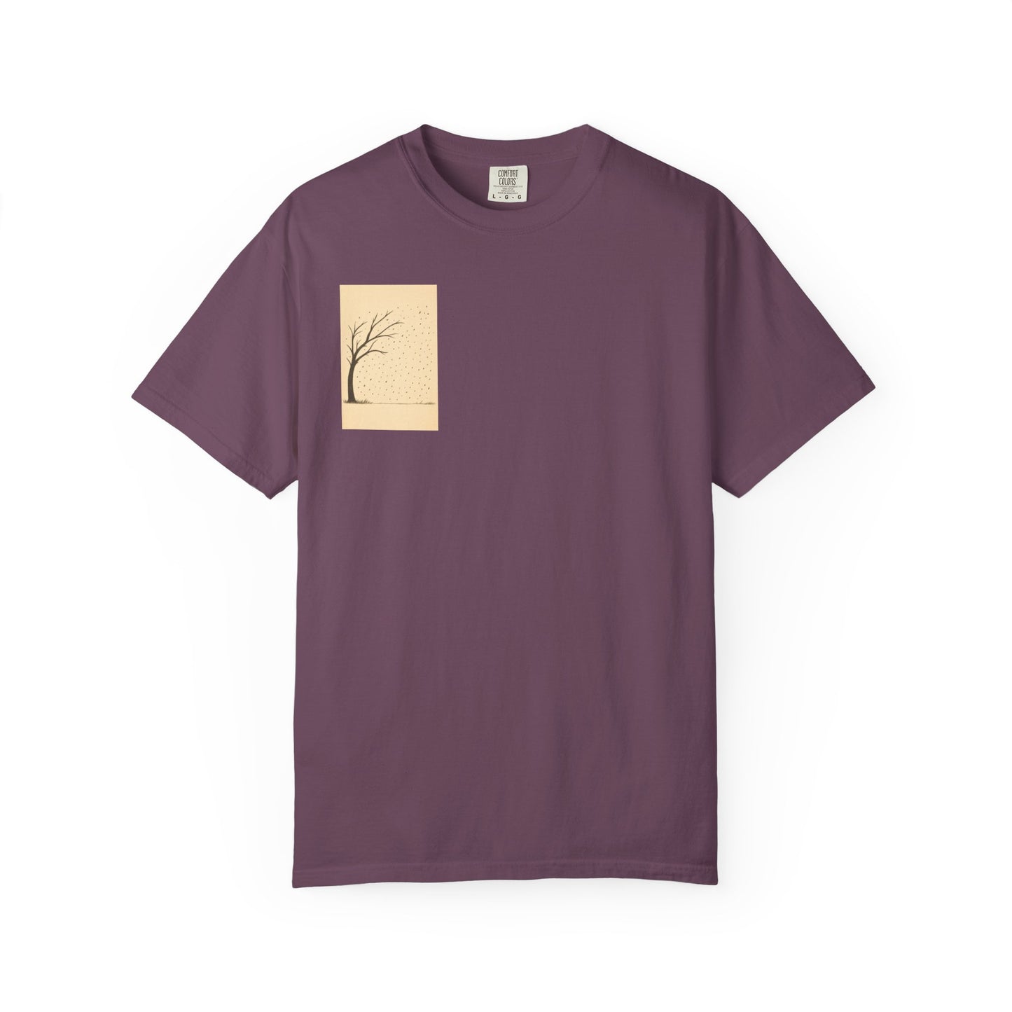 Garment-Dyed Tree Graphic Tee, Nature-Inspired T-Shirt, Unisex Casual Style Top, Eco-Friendly Fashion, Perfect for Outdoorsy Vibes, [...]