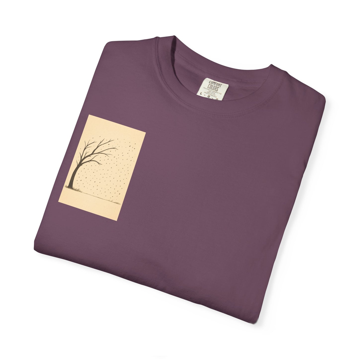 Garment-Dyed Tree Graphic Tee, Nature-Inspired T-Shirt, Unisex Casual Style Top, Eco-Friendly Fashion, Perfect for Outdoorsy Vibes, [...]