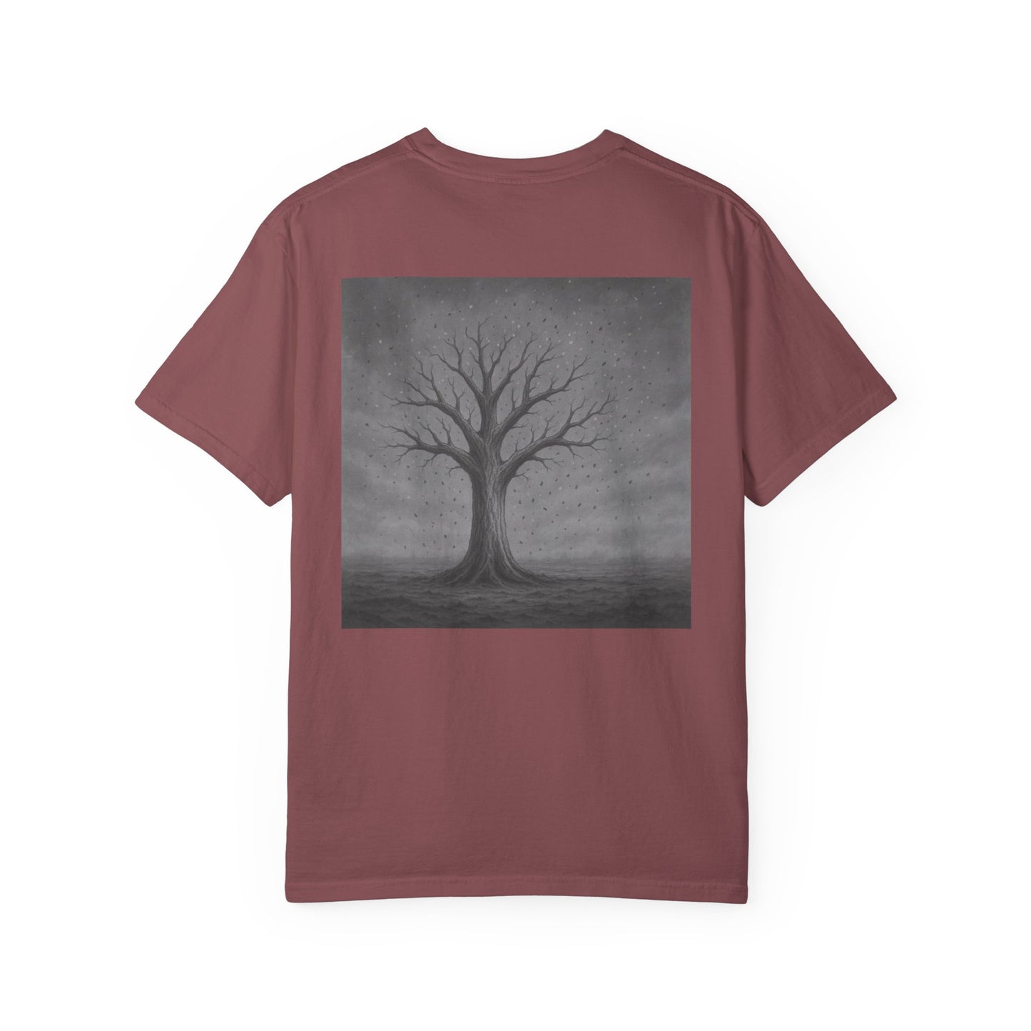 Garment-Dyed Tree Graphic Tee, Nature-Inspired T-Shirt, Unisex Casual Style Top, Eco-Friendly Fashion, Perfect for Outdoorsy Vibes, [...]