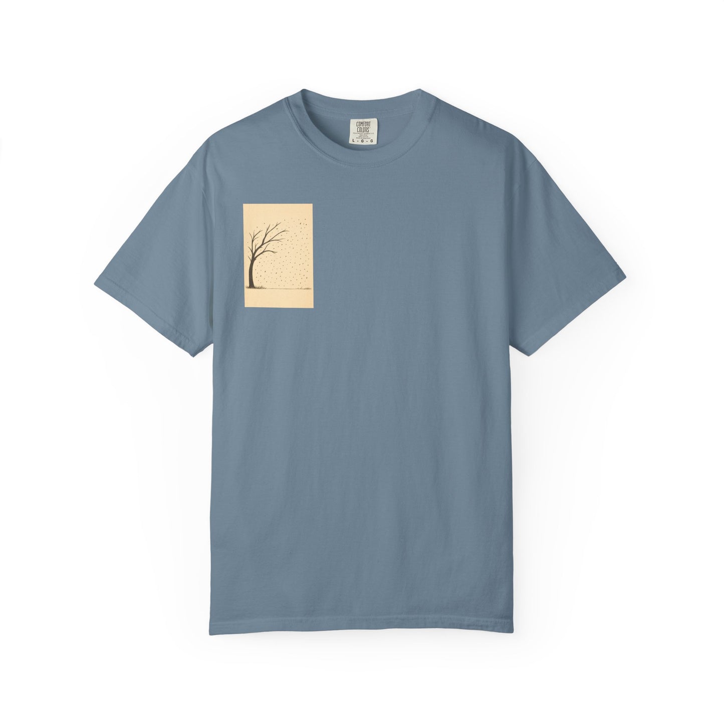 Garment-Dyed Tree Graphic Tee, Nature-Inspired T-Shirt, Unisex Casual Style Top, Eco-Friendly Fashion, Perfect for Outdoorsy Vibes, [...]
