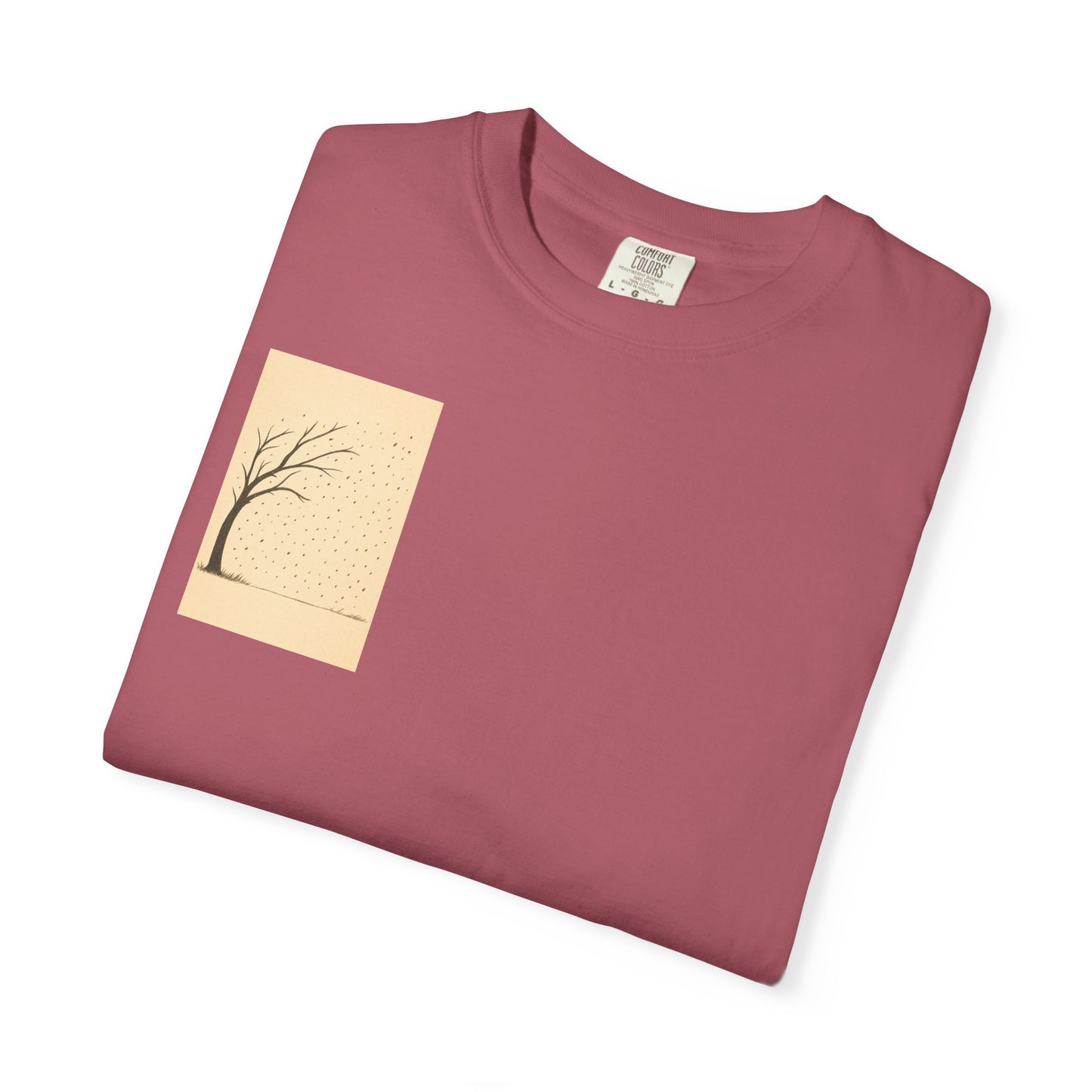 Garment-Dyed Tree Graphic Tee, Nature-Inspired T-Shirt, Unisex Casual Style Top, Eco-Friendly Fashion, Perfect for Outdoorsy Vibes, [...]