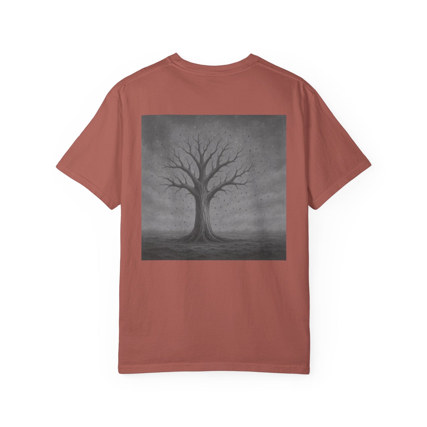 Garment-Dyed Tree Graphic Tee, Nature-Inspired T-Shirt, Unisex Casual Style Top, Eco-Friendly Fashion, Perfect for Outdoorsy Vibes, [...]