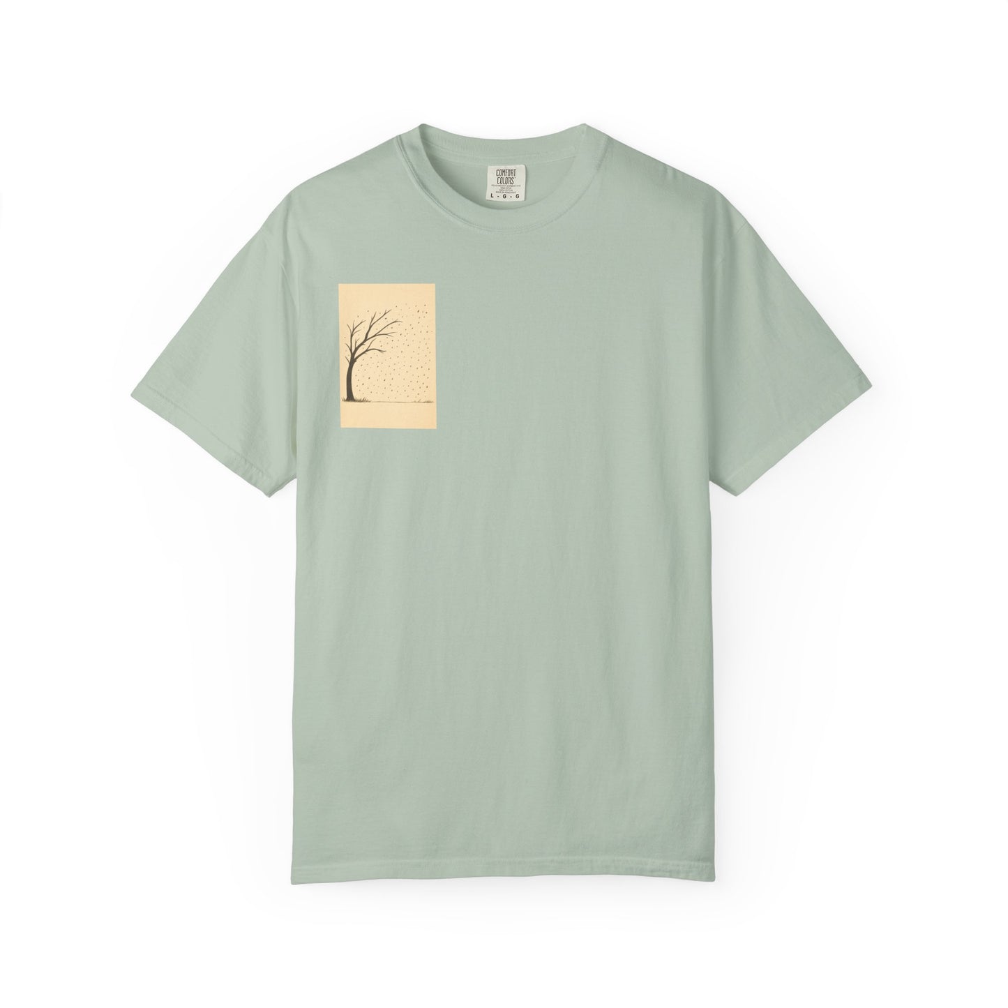 Garment-Dyed Tree Graphic Tee, Nature-Inspired T-Shirt, Unisex Casual Style Top, Eco-Friendly Fashion, Perfect for Outdoorsy Vibes, [...]