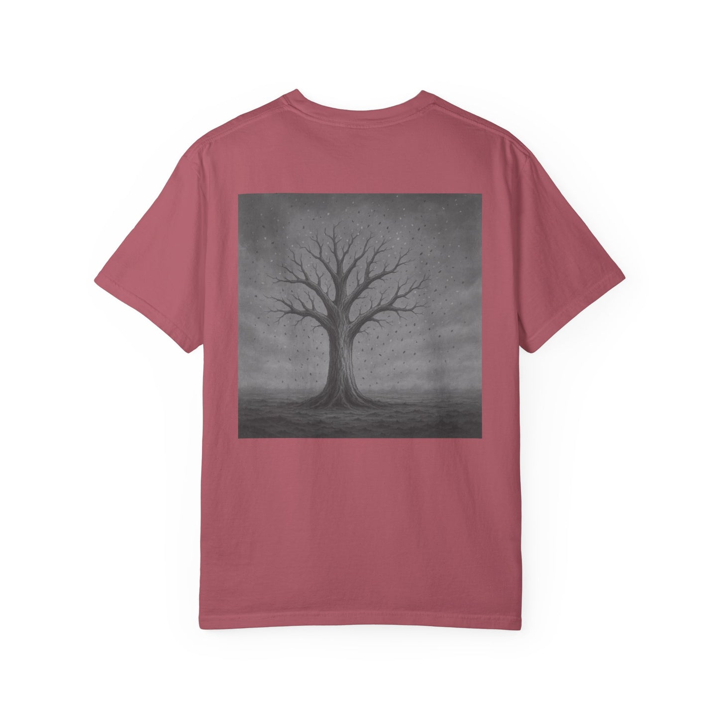 Garment-Dyed Tree Graphic Tee, Nature-Inspired T-Shirt, Unisex Casual Style Top, Eco-Friendly Fashion, Perfect for Outdoorsy Vibes, [...]